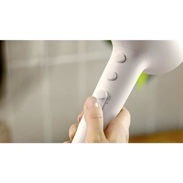 Hårtork - PHILIPS - 5000 Series BHD501/00 - ThermoShield - Luftjonisator - Vit