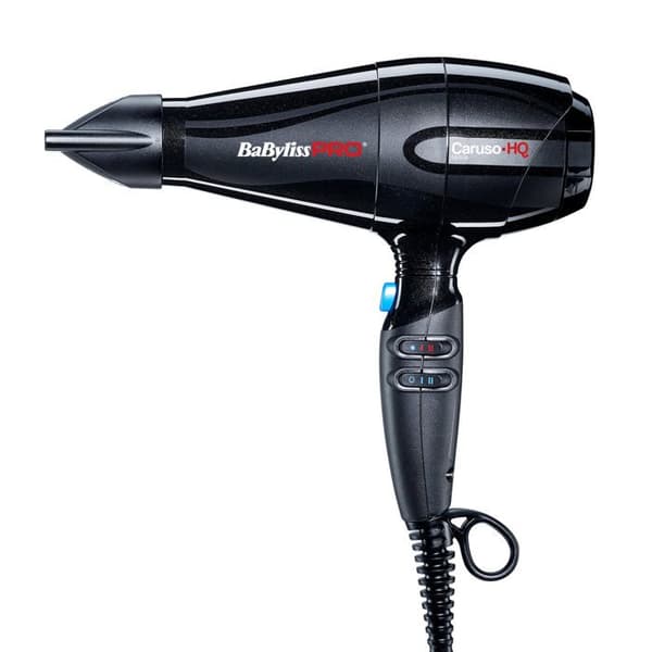 Caruso HQ 2400W Babyliss Pro Ionic Hårtork - Hårvård - Luftjonisator - Svart - 2400 Watt Svart