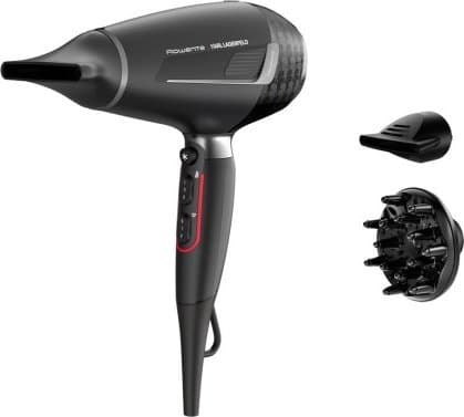 Rowenta K/Pro Stylist CV887LF0, AC, Musta, Ripustuslenkki, Painikkeet, Kiina, 2200 W musta