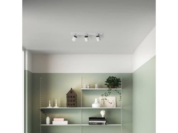 Philips myLiving 5309331P0, Nedtryckbar spotlight, GU10, 3 lampor, LED, 10,5 W, 2700 K