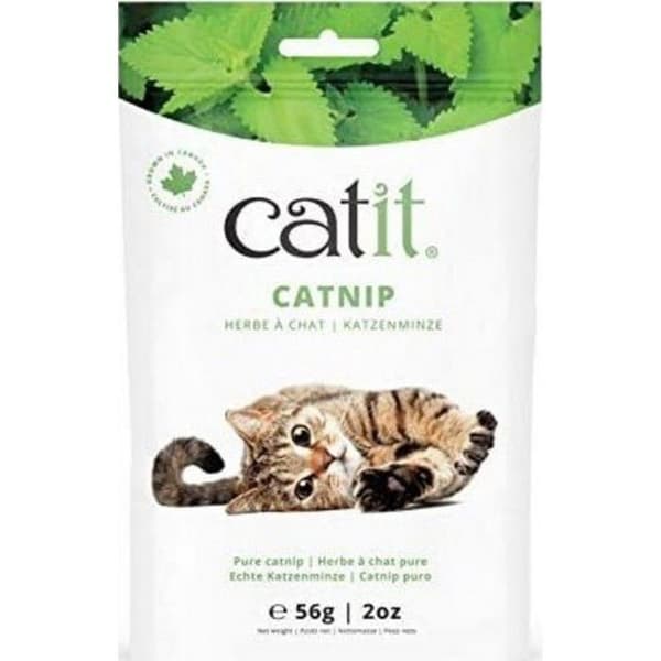 NC Catnip Torkad Catit För Att Stimulera Inomhus- Och Utomhuskatter, 2 Oz