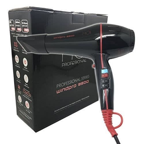 Moi Moises Campo Hårtork Windpro 3500 2000 W Professional Series M O I Professional 1 st 1000 g 4K-69WJ-OMAP