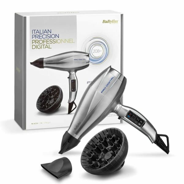 Hårføner Babyliss PRODIGITAL 2200 W Sølv