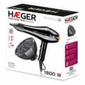 Miniatyrbild 2 av 3: Hårtork Haeger HD-180.013A 1800 W Svart