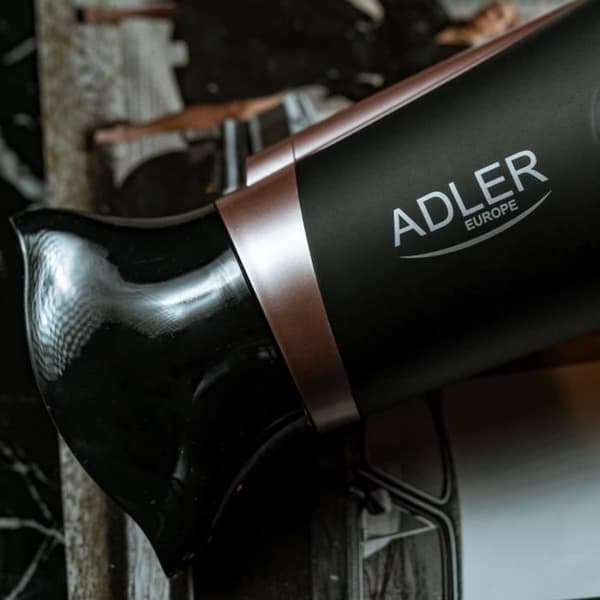 Adler 2400W svart/rosa AD 2248 jonisk hårtork - Kraftfull och mångsidig