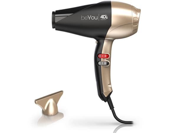 Ga.Ma BeYou 4D Therapy Ultra Ozone Ion 2400 W melna/zelta