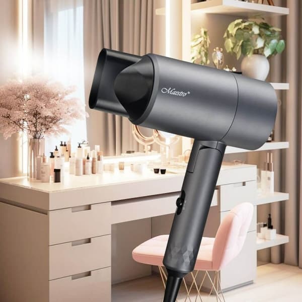 Hårtork Feel Maestro MR-209 Svart Grafit 1600 W