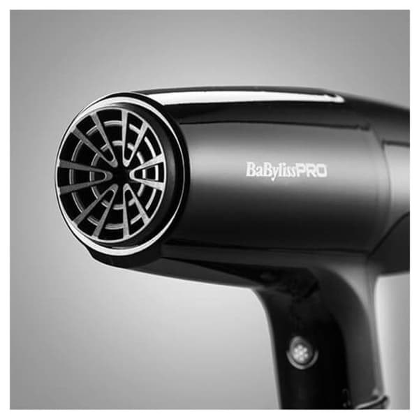 BABYLISS PRO - HÅRTORK FALCO - SVART OCH SILVER