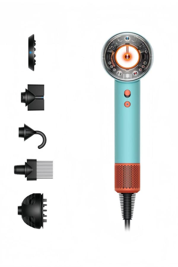 Dyson Supersonic Nural hårfön HD16 Ceramic patina/topaz Snabb och smart torkning av håret