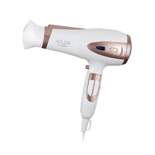 Adler AD 2248 hårtork 2400 W Brons, Vit brons, Vit
