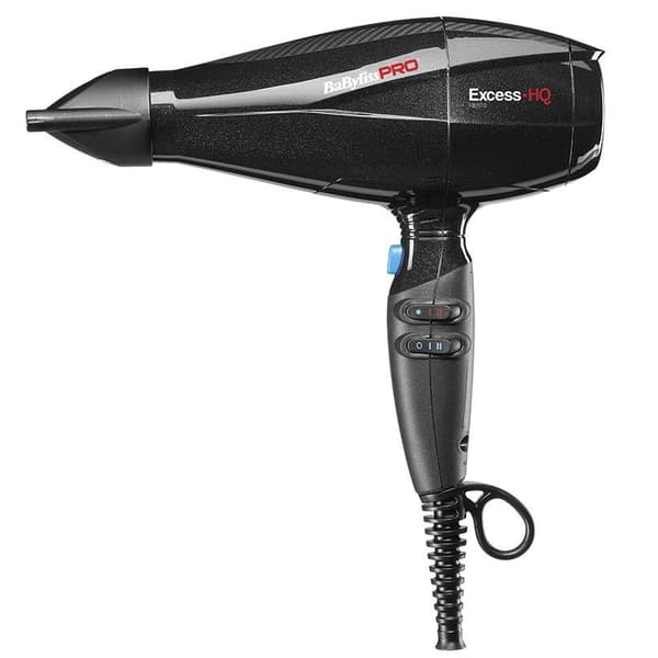 BaBylissPRO Excess-HQ hårtørrer 2600 W Sort Sort