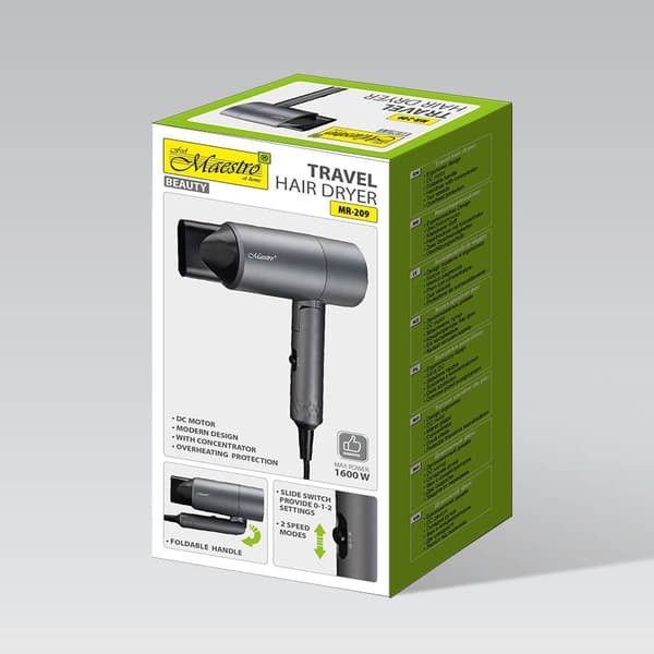 Hårtork 1600W MAESTRO MR-209