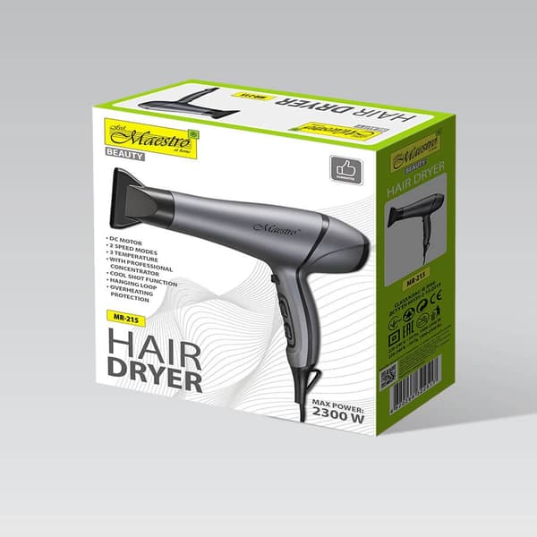Hårtork 2300W MAESTRO MR-215