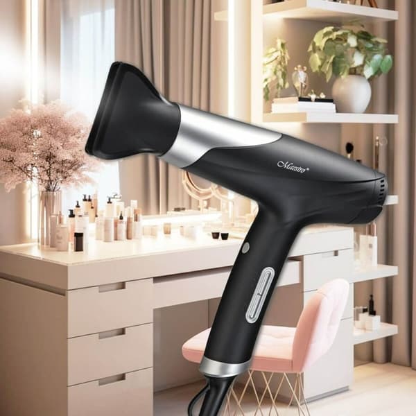 Hårtork Feel Maestro MR-231 Svart Silvrig 1800 W