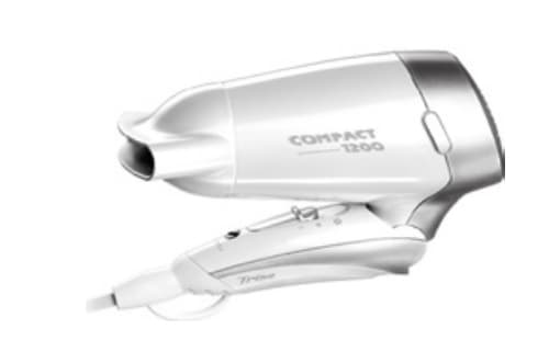 Trisa Compact 1200, Silver, Vit, 1200 W, 432 styck, 6 styck