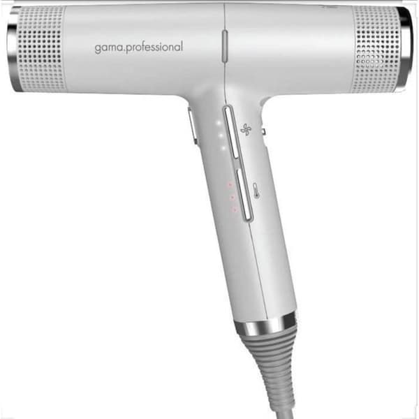 Gama IQ PERFETTO professionell hårtork - Grå - 3 temperaturer - 3 hastigheter - 1 touch av kall luft