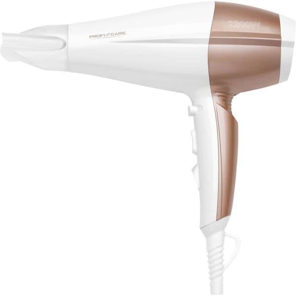 ProfiCare PC-HT 3010 Hårtork Vit-Champagne Champagne, Vit