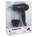 Miniatyrbild 4 av 4: Hårtork - BaByliss PRO - BAB5510E - Resa - Bi-spänning 120-240V - 2 hastigheter och temperaturer