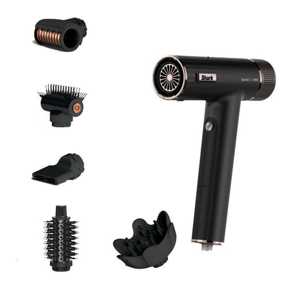 Hårfön - Shark - HD752EU - SpeedStyle Pro 5-i-1 - Diffusor Defrizz Fast - 1750 W