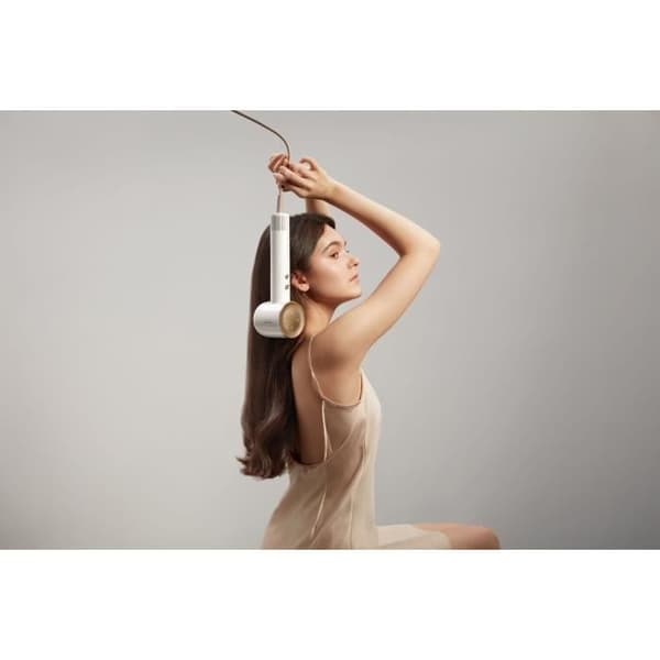 Kompakt hårtork - DREAME Hair Glory - Vit