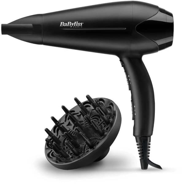 Babyliss Power Dry D563DE - 2100W - Likströmsmotor Svart