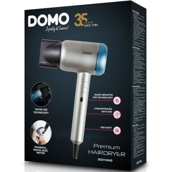 Hårtork - DOMO - DO2135HD - 1800W