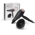 Miniatyrbild 3 av 6: BABYLISS 6709DE - Hårtork Smooth Pro 2100W - 2 temperaturer / 2 hastigheter - 106 km/h lufthastighet - Kalluftsknapp