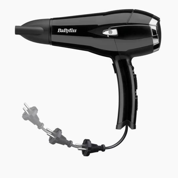 BABYLISS - Hårtork - 2000W - CordKeeper 2000 - svart - D374E