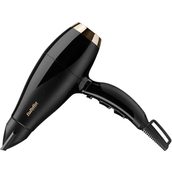 BABYLISS 6714E - Hårtork Super Pro 2300W - 3 temperaturer / 2 hastigheter - 120 km/h lufthastighet - Kalluftsknapp