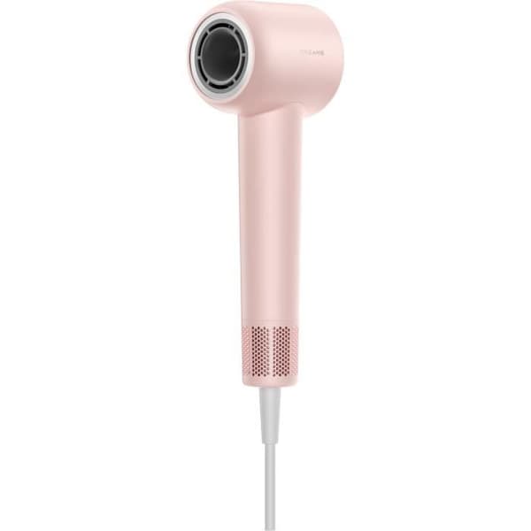 DREAME Hair Gleam Pink kompakt hårtork - Kraftfull 1600 Watts motor - 110 000 rpm - 4 torkinställningar