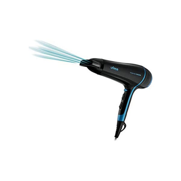 Hårtork UFESA SC8350 2400W Svart 2400 W Svart, Blå