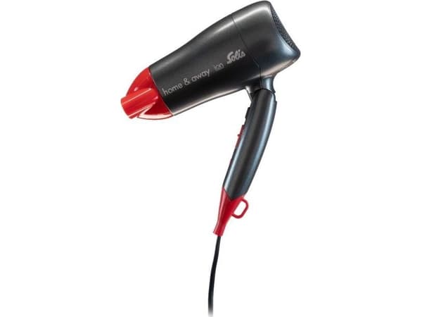 Solis Home & Away, Svart, Röd, Monokromatiskt, 1800 W, 110-230 V, 310 g