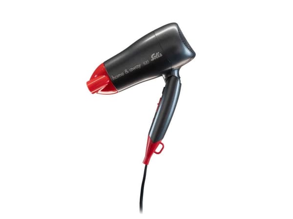 Suszarka Solis Solis home & away Hair Dryer 3791 Svart, Röd