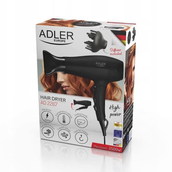 Adler AD 2267 Hårtork Diffuser 2100W