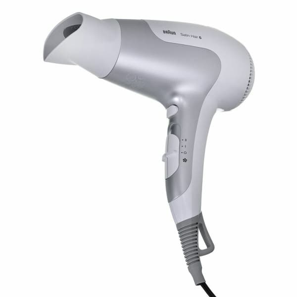 Hårtork Braun HD580 Silvrig 2500 W Silver, Vit