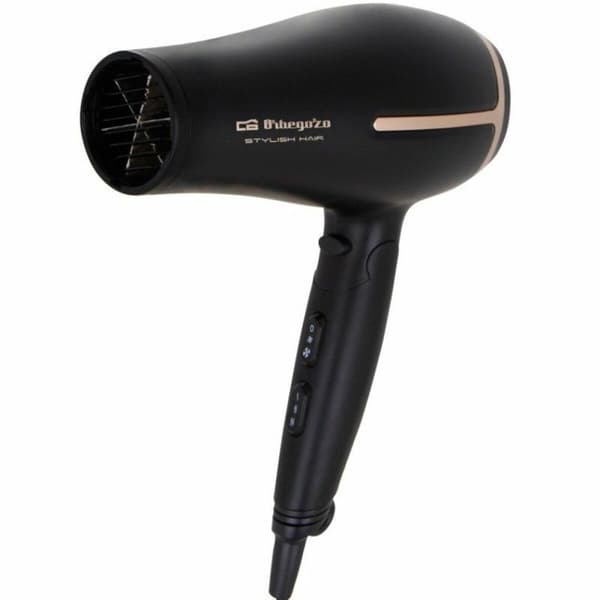 Hårtork Orbegozo SE-2074 2000 W Svart