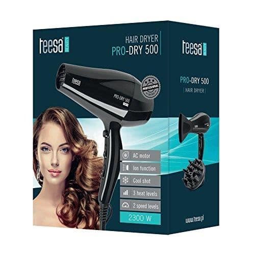 Hårfön - KRUGER&MATZ - tsa0511 teesa - 2300 W - Iont funktion - 3 värmenivåer