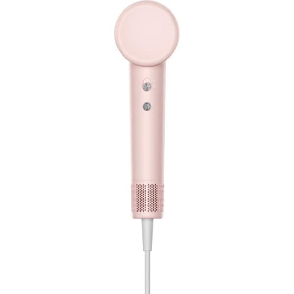 DREAME Hair Gleam Pink kompakt hårtork - Kraftfull 1600 Watts motor - 110 000 rpm - 4 torklägen