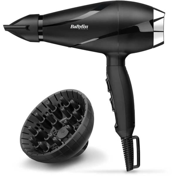 Hårtork - BaByliss - 6713DE Shine Pro 2200 - AC-motor - Tillverkad i Italien