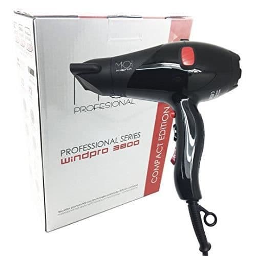 Moi Moises Campo Hårtork Windpro 3800 Kompaktutgåvan 2000 W Professionell Serie M·O·I Professionell 1 styck XZ-6NK5-RQ4