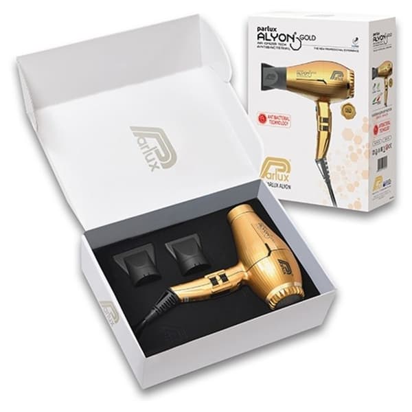 ALYON hårtork - PARLUX - Guld - 2250 Watt - Luftjonisator