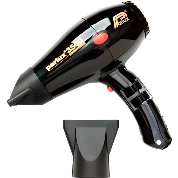 PARLUX Hårtork - 3500 Supercompact - Luftflöde 73 m3/h - 2000 W - Svart