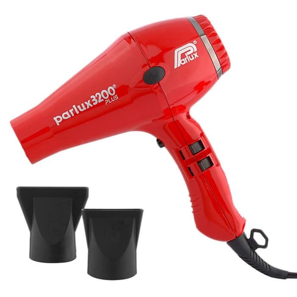 Hårtork - PARLUX - 1900W - Röd - 2 hastigheter - 4 temperaturnivåer Röd