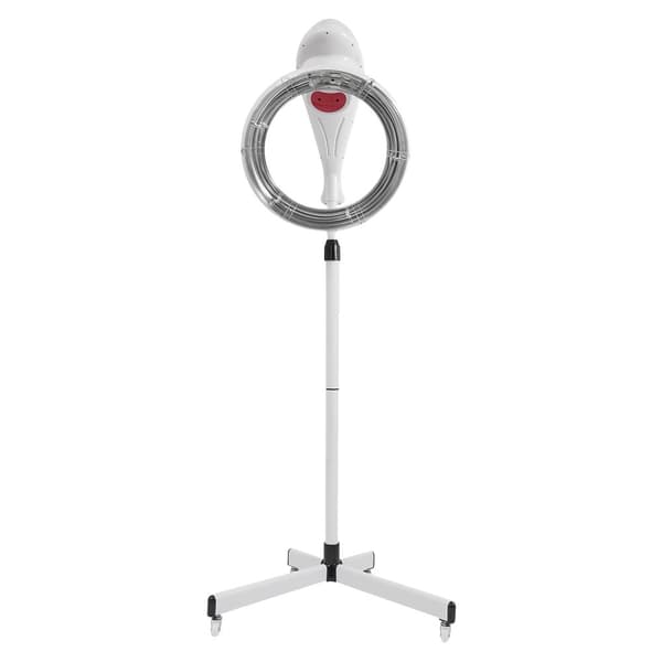 Professionell Hårfärgningsugn, 950W Effekt, Justerbar Höjd,VIT