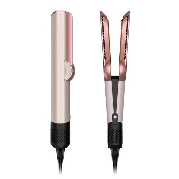 Professionel Hårglatter & Tørre, Negativ Ion Teknologi, Stilfuldt Design,Pink, EU stik