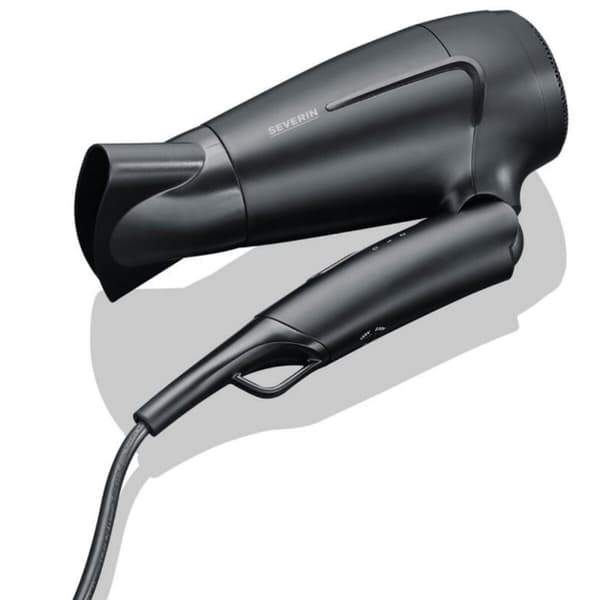 Hårtørrer Severin HT 0159 Sort 1600 W Sort