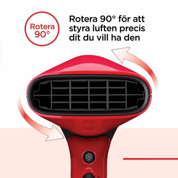 Hårtørrer Revlon RVDR5320E Rød 2000 W