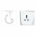 Miniatyrbillede 2 af 4: Hårtørrer Haeger HD-120.006A 1200 W Hvid