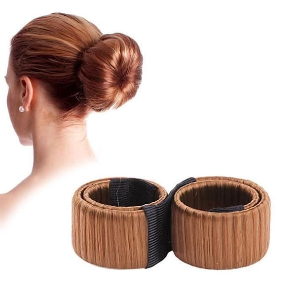SHOP-STORY - Frisyrtillbehör för Easy Chignons - Easy Chignon - Magic Bun - Chestnut Brown Color