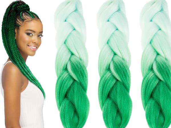 Jumbo Braid / Løshår Hårfletning - 60 cm
